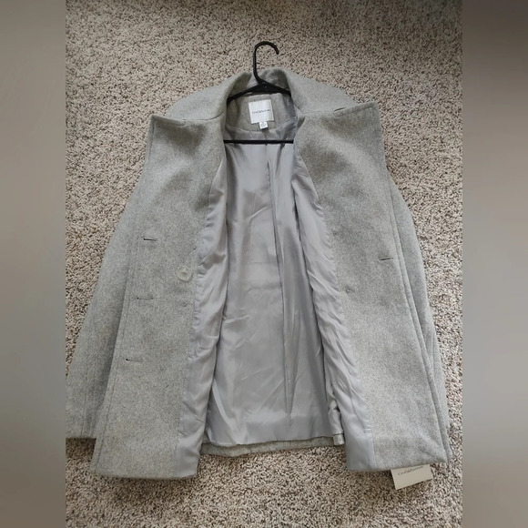 Classic grey coat Croft& Barrow - Picture 6 of 8